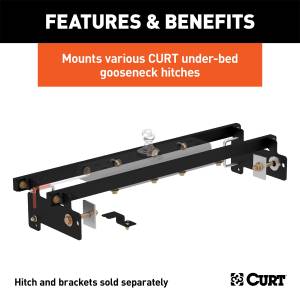 CURT - CURT 600 Series Install Kit Gooseneck Hitch 60632 - Image 3