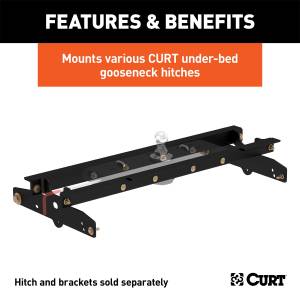 CURT - CURT 600 Series Install Kit Gooseneck Hitch 60637 - Image 3