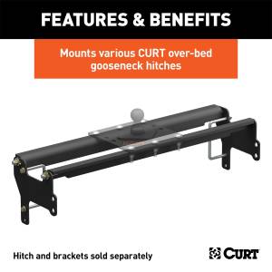 CURT - CURT Gooseneck Hitch Folding Ball Install Kit 61341 - Image 3