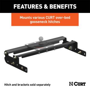 CURT - CURT Gooseneck Hitch Folding Ball Install Kit 61332 - Image 3