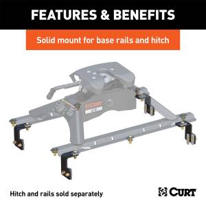 CURT - CURT Fifth Wheel Custom Bracket Kit 16300 - Image 3