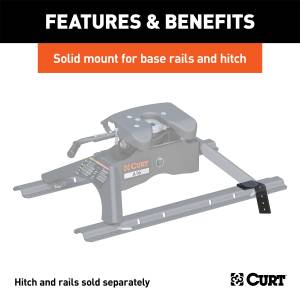 CURT - CURT Fifth Wheel Custom Bracket Kit 16303 - Image 3