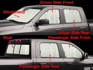 WeatherTech - WeatherTech WeatherTech SunShade Full Vehicle Kit TS0005K2 - Image 4