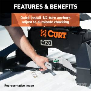 CURT - CURT A20 Fifth Wheel Hitch 16074 - Image 3