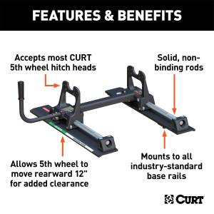 CURT - CURT R20 Fifth Wheel Roller 16550 - Image 3