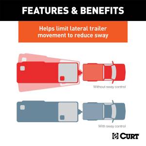 CURT - CURT Weight Distributing Hitch Round Bar 17062 - Image 5