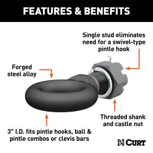 CURT - CURT Forged Alloy Steel Drawbar 48530 - Image 2