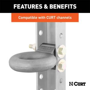 CURT - CURT Adjustable Eye Drawbar 48600 - Image 3