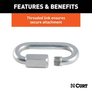 CURT - CURT Safety Chain Quick Link 82930 - Image 3