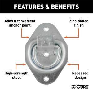 CURT - CURT Recessed Rope Ring 83601 - Image 3