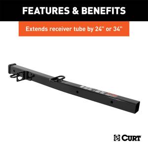 CURT - CURT Receiver Adapters/Extenders 45048 - Image 3