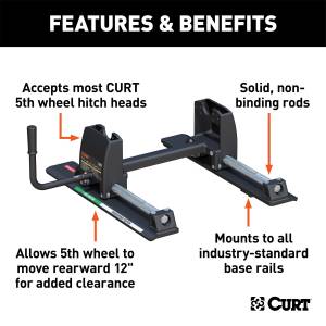 CURT - CURT R24 Fifth Wheel Roller 16570 - Image 3