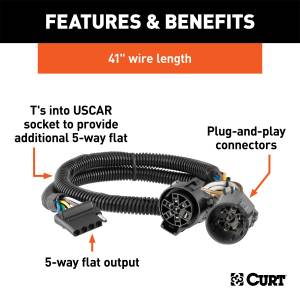 CURT - CURT Custom Wiring Harness 56584 - Image 3