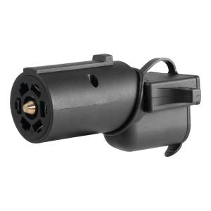 CURT - CURT 7-Way Round RV To 4-Way Flat Adapter 57724 - Image 1