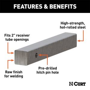 CURT - CURT Hitch Bar 49531 - Image 2