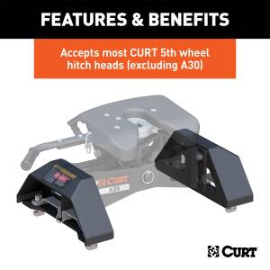 CURT - CURT Fifth Wheel Trailer Hitch Leg Kit 16029 - Image 3