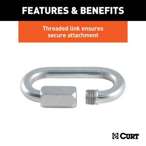 CURT - CURT Safety Chain Quick Link 82903 - Image 3