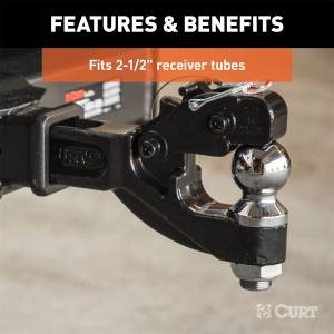 CURT - CURT Forged Ball Mount 48012 - Image 3