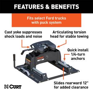 CURT - CURT A20 Fifth Wheel Hitch 16676 - Image 2