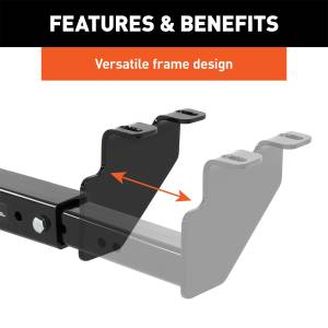 CURT - CURT Class II Multi-Fit Receiver Hitch 12923 - Image 4