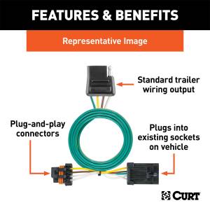 CURT - CURT Custom Wiring Harness 56046 - Image 3