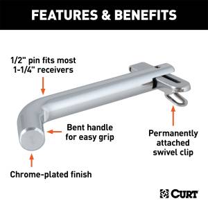 CURT - CURT Receiver Pins 21541 - Image 2