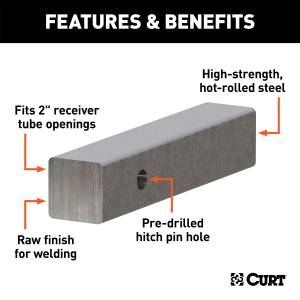 CURT - CURT Hitch Bar 49529 - Image 2