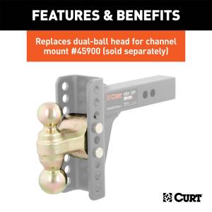 CURT - CURT Replacement Dual-Ball 45912 - Image 4