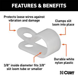 CURT - CURT Nylon Loom Clamp 59828 - Image 2