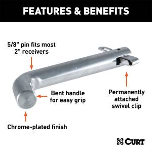 CURT - CURT Receiver Pins 21551 - Image 2