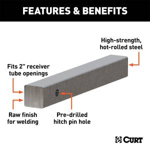 CURT - CURT Hitch Bar 49532 - Image 2