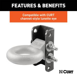 CURT - CURT Adjustable Eye Channel 48610 - Image 3