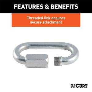 CURT - CURT Safety Chain Quick Link 82932 - Image 3