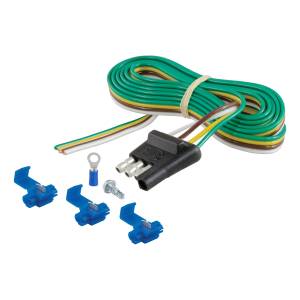 CURT - CURT 4-Way Flat Connector Plug Kit 58349 - Image 1