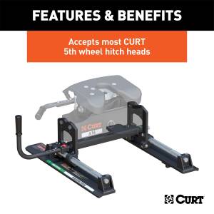 CURT - CURT R16 Fifth Wheel Roller 16560 - Image 5