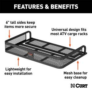 CURT - CURT Basket Style Cargo Carrier 18101 - Image 4