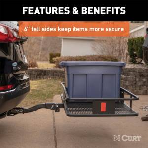 CURT - CURT Basket Style Cargo Carrier 18153 - Image 5