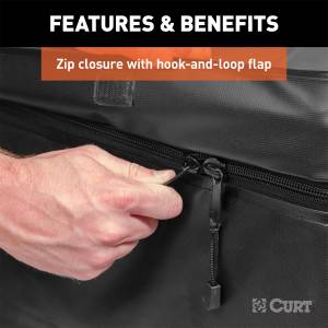 CURT - CURT Waterproof Rooftop Carrier Cargo Bag 18221 - Image 5