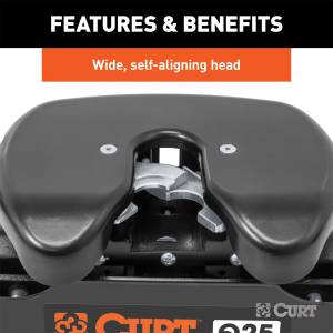 CURT - CURT Q25 Fifth Wheel Hitch 16265 - Image 6