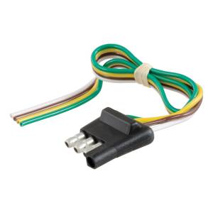 CURT - CURT 4-Way Flat Wiring Connector 58030 - Image 1