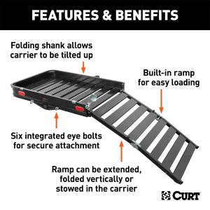 CURT - CURT Bolt-Together Cargo Carrier 18112 - Image 3