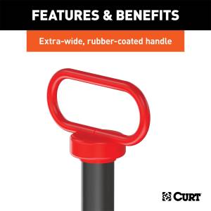 CURT - CURT Clevis Pin w/Handle And Pin 45803 - Image 3