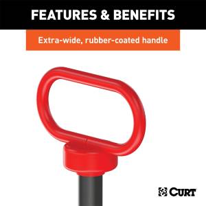 CURT - CURT Clevis Pin w/Handle And Pin 45804 - Image 3