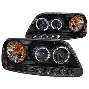 Anzo USA - Anzo USA Projector Headlight Set w/Halo 111031 - Image 1