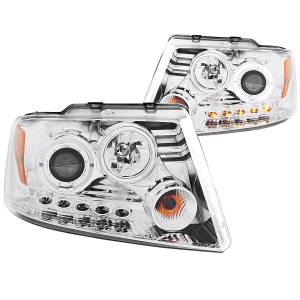 Anzo USA - Anzo USA Projector Headlight Set w/Halo 111029 - Image 1