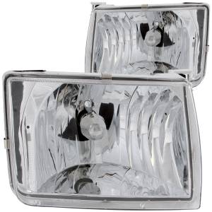 Anzo USA - Anzo USA Crystal Headlight Set 111049 - Image 1