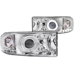 Anzo USA - Anzo USA Projector Headlight Set w/Halo 111056 - Image 1