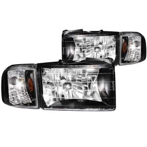 Anzo USA - Anzo USA Crystal Headlight Set 111067 - Image 1