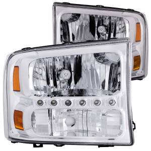 Anzo USA - Anzo USA Crystal Headlight Set 111088 - Image 1