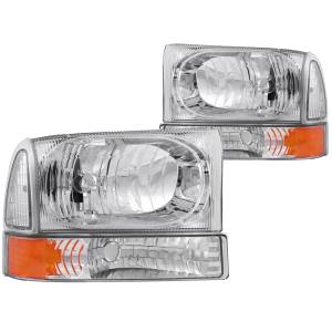 Anzo USA - Anzo USA Crystal Headlight Set 111081 - Image 1